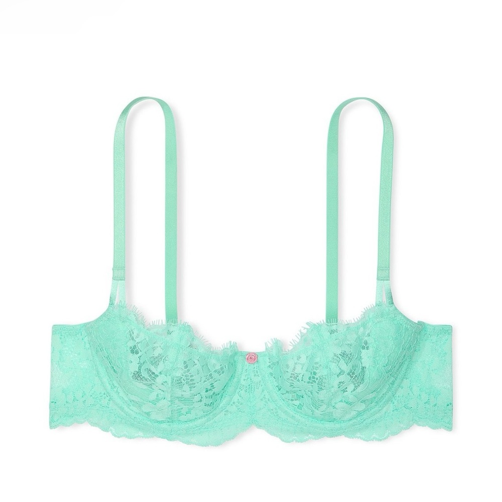 Victoria's Secret Mint Lace Bra